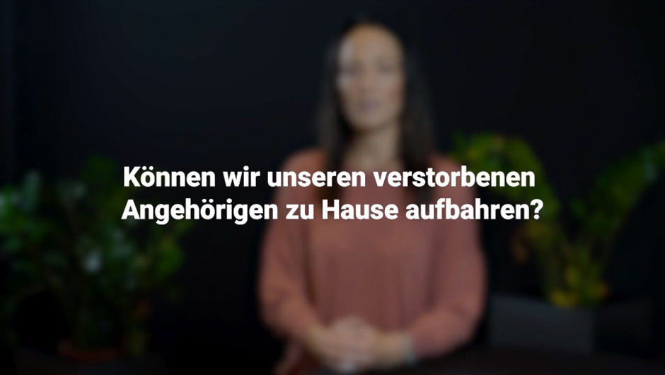 Hausaufbahrung
