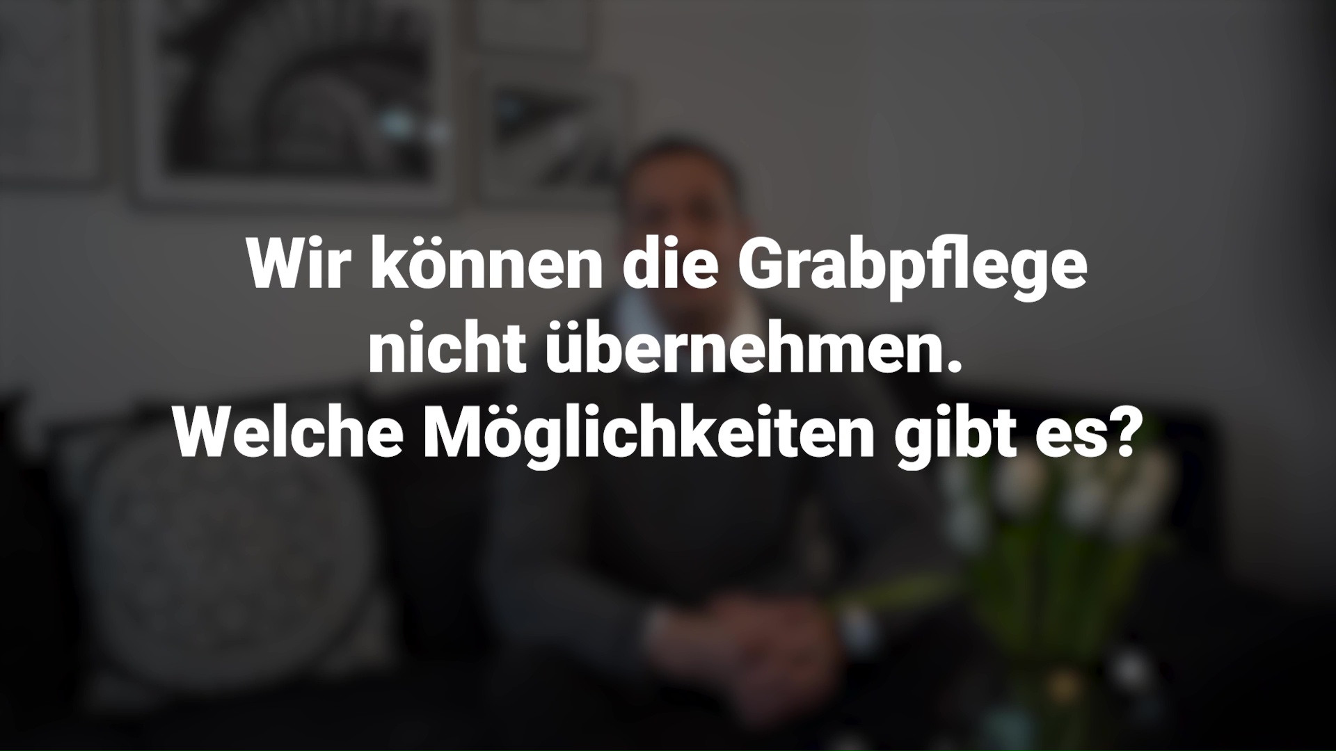 Grabpflege
